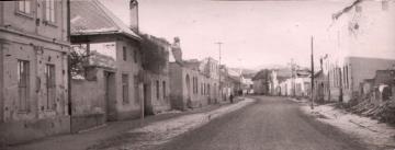 1946 - Prievidzská ulica zničená vojnou 1946 - Prievidzská ulica zničená vojnou